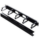 ICC ICCMSCMPK1 Metal Cable Management Panel with Rings and Cover